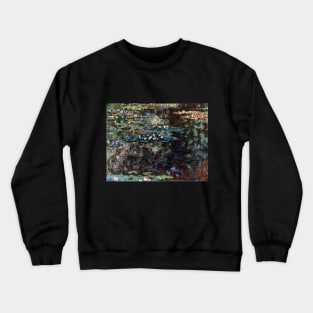 Waterlilies by Claude Monet Crewneck Sweatshirt